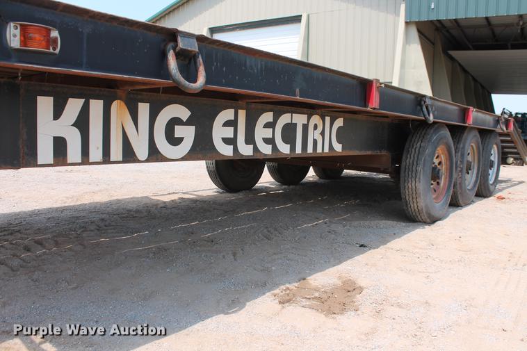image for item DZ9993 Shop built equipment trailer