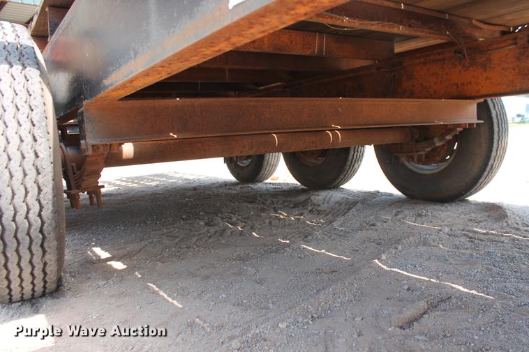 image for item DZ9993 Shop built equipment trailer