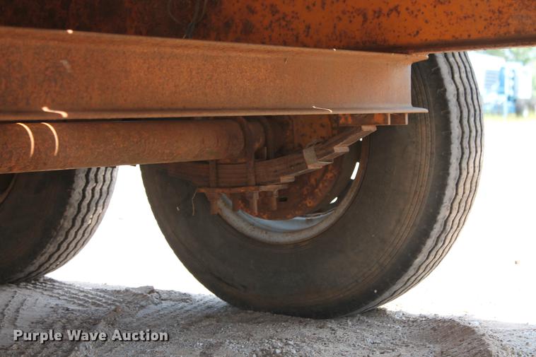 image for item DZ9993 Shop built equipment trailer