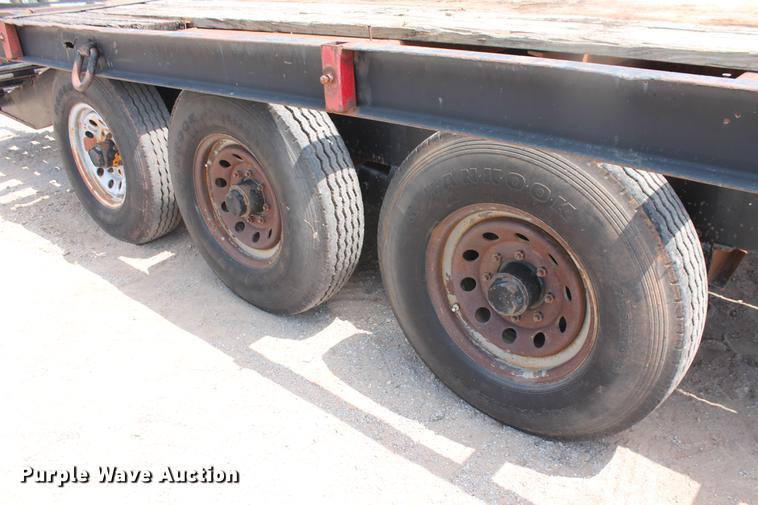 image for item DZ9993 Shop built equipment trailer