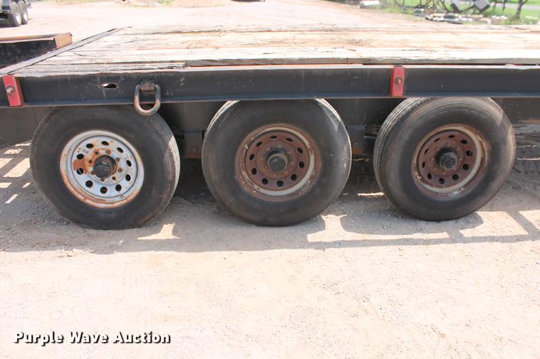 image for item DZ9993 Shop built equipment trailer