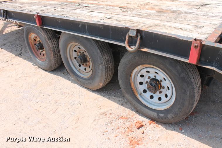 image for item DZ9993 Shop built equipment trailer