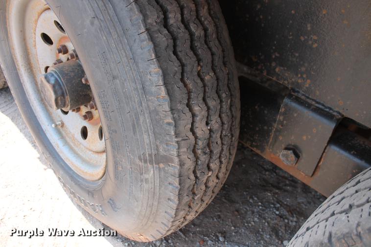 image for item DZ9993 Shop built equipment trailer