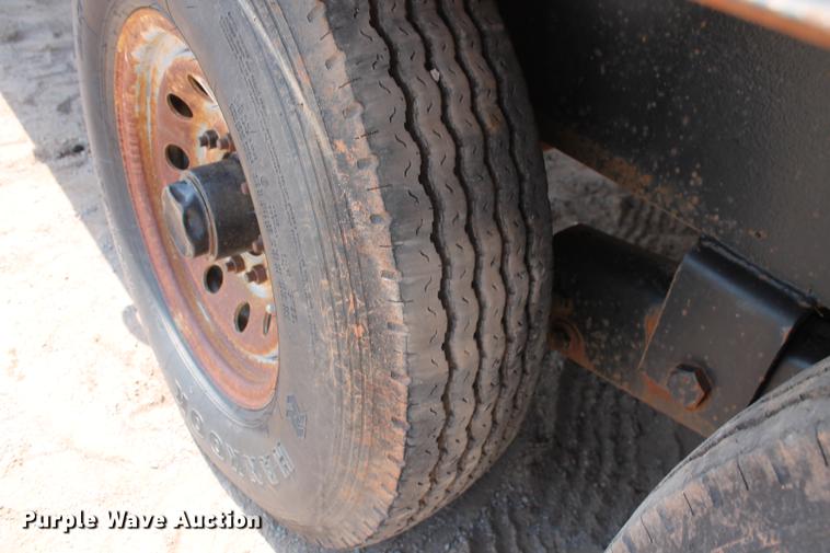 image for item DZ9993 Shop built equipment trailer