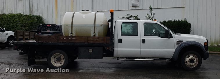 image for item EF9819 2008 Ford F450 Super Duty flatbed truck