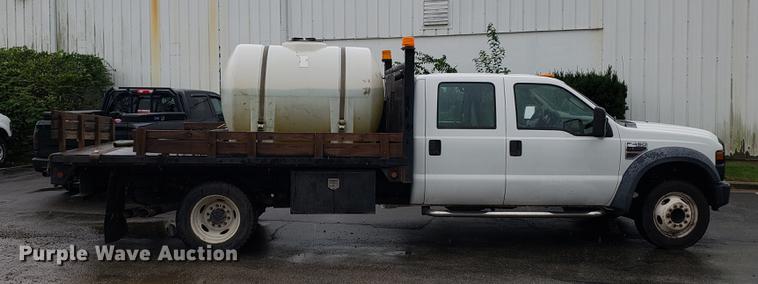 image for item EF9819 2008 Ford F450 Super Duty flatbed truck