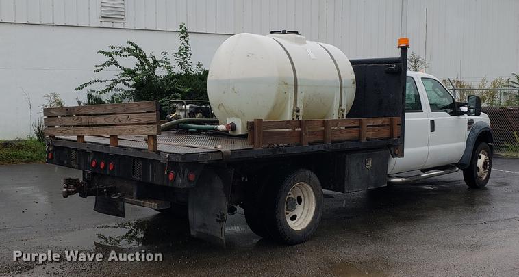 image for item EF9819 2008 Ford F450 Super Duty flatbed truck