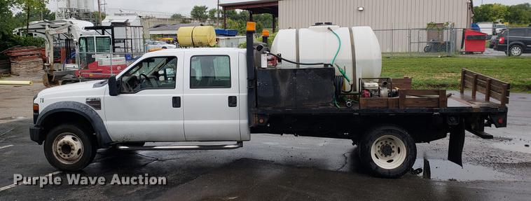 image for item EF9819 2008 Ford F450 Super Duty flatbed truck
