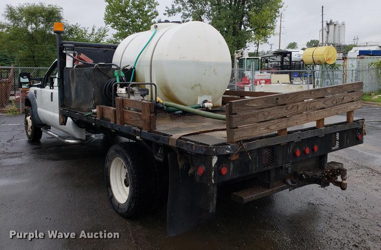 image for item EF9819 2008 Ford F450 Super Duty flatbed truck