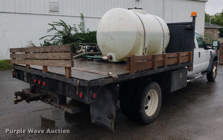 image for item EF9819 2008 Ford F450 Super Duty flatbed truck