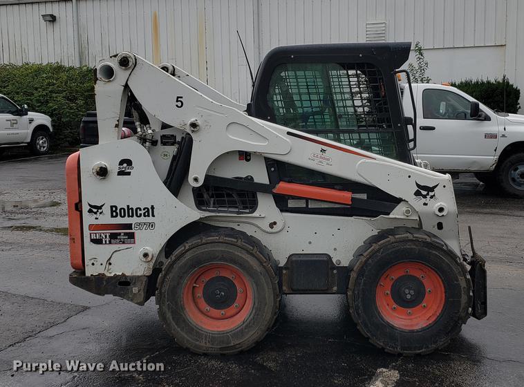 image for item EF9821 2012 Bobcat S770 skid steer