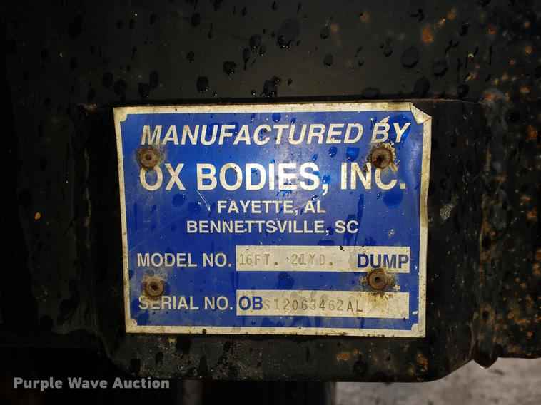 image for item EF9827 2007 Mack CV713 dump truck