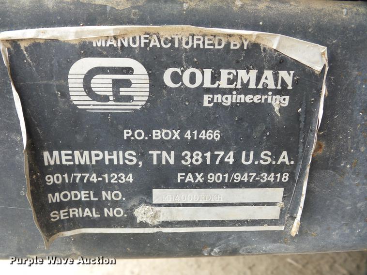 image for item EI9902 Coleman MH4000RDKH light plant