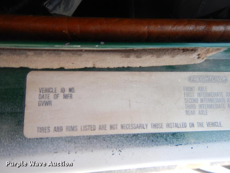 image for item EK9633 1989 Freightliner FLD dump truck