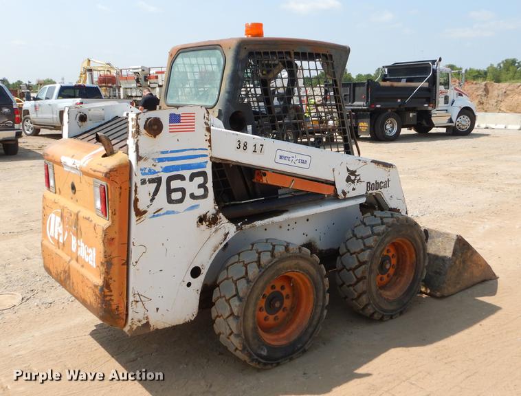 image for item EK9744 2002 Bobcat 763 skid steer