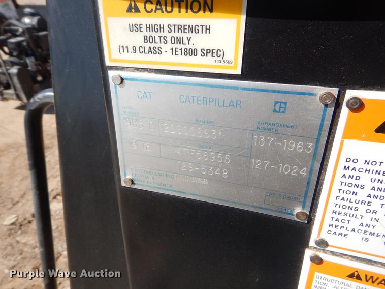 image for item EO9516 1993 Caterpillar 963C track loader