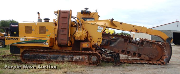 image for item EO9543 2014 Vermeer T755III trencher