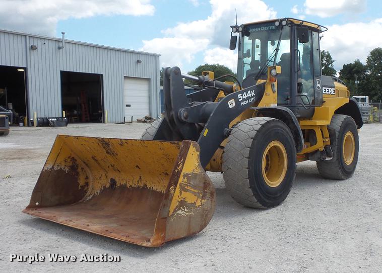 image for item EV9018 2015 John Deere 544K High Lift wheel loader