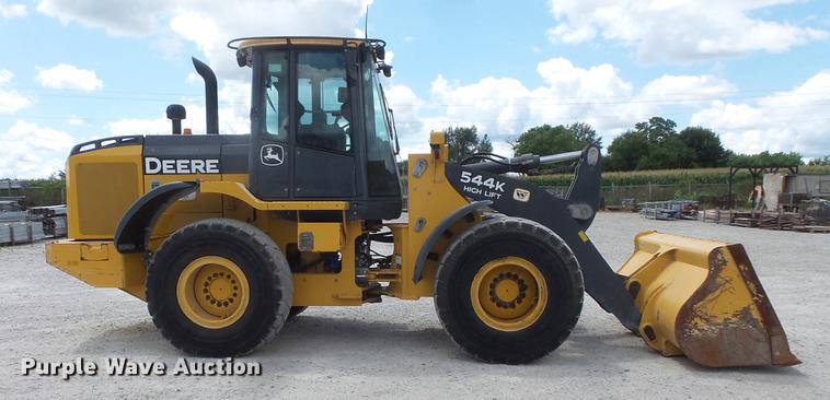 image for item EV9018 2015 John Deere 544K High Lift wheel loader