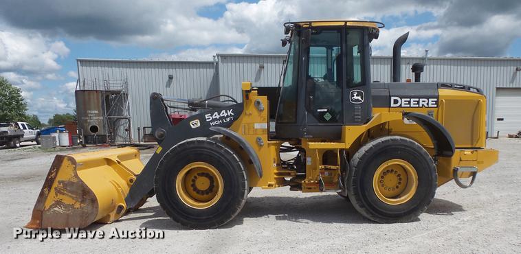 image for item EV9018 2015 John Deere 544K High Lift wheel loader