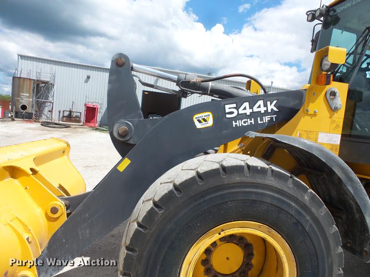 image for item EV9018 2015 John Deere 544K High Lift wheel loader