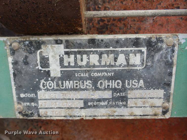 image for item K6257 Truck scales