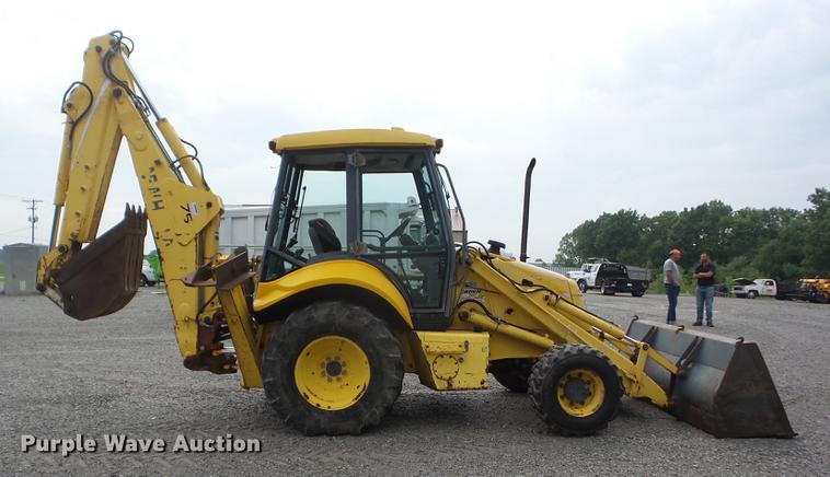image for item K6259 New Holland LB75 backhoe