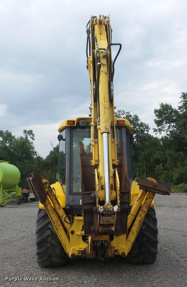 image for item K6259 New Holland LB75 backhoe