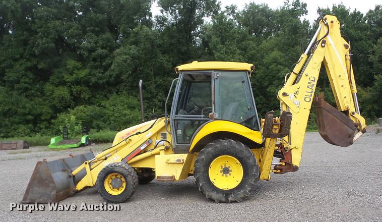 image for item K6259 New Holland LB75 backhoe