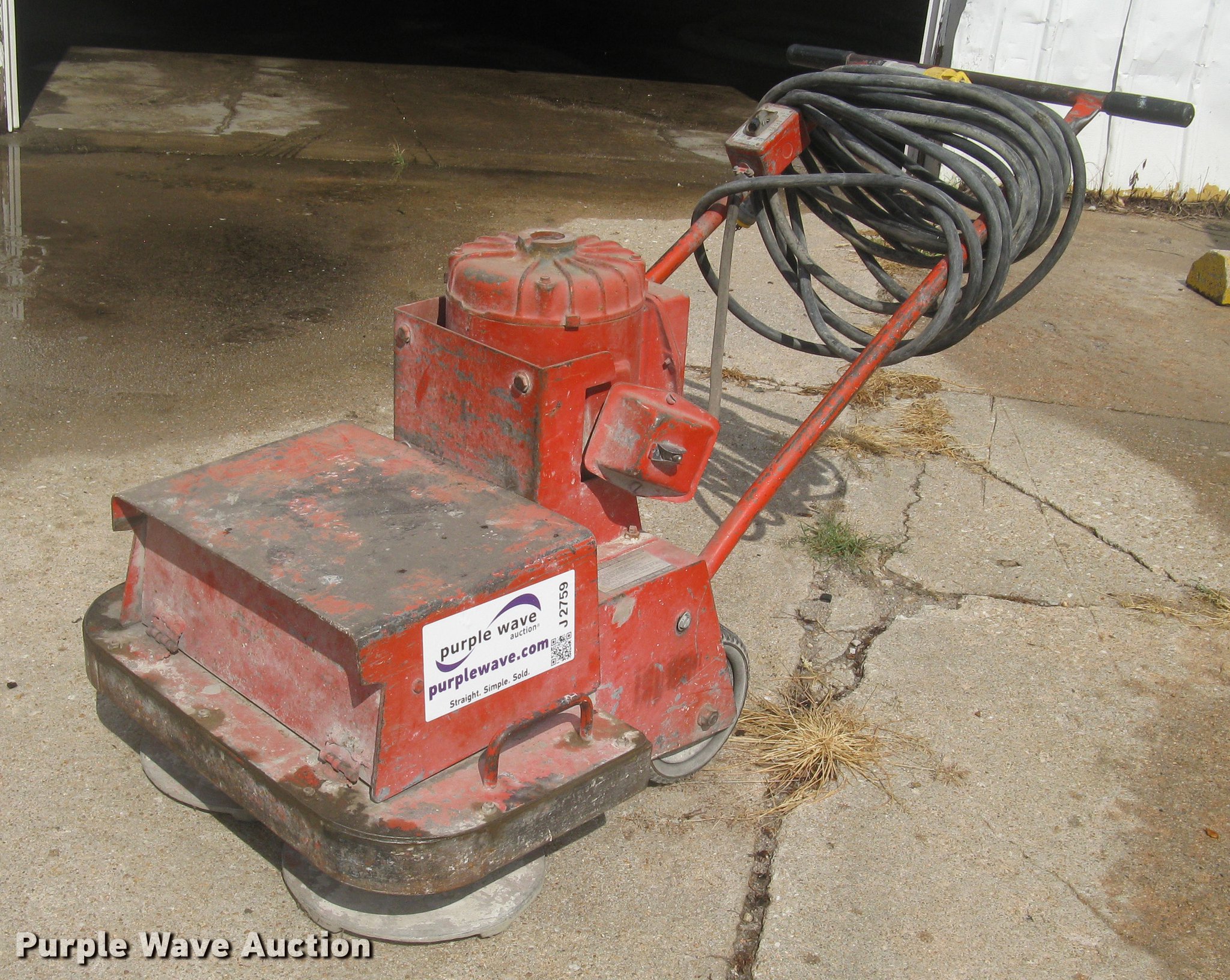 Edco 2EC concrete sander/grinder in Ardmore, OK Item DZ9981 sold