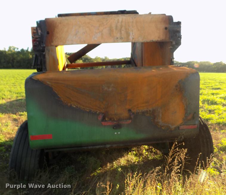 image for item DB9117 2008 John Deere 568 Mega Wide round baler