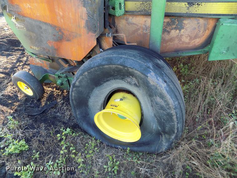 image for item DB9117 2008 John Deere 568 Mega Wide round baler