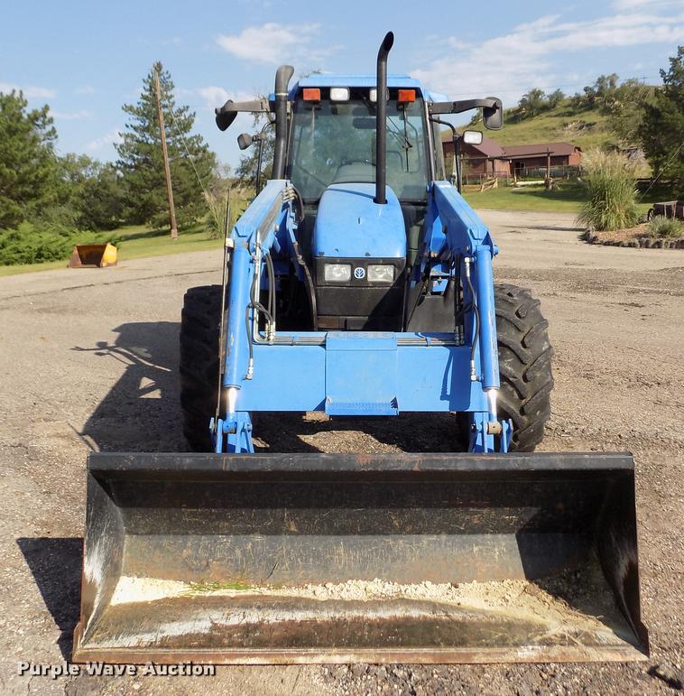 image for item DB9122 2002 New Holland TS100 MFWD tractor