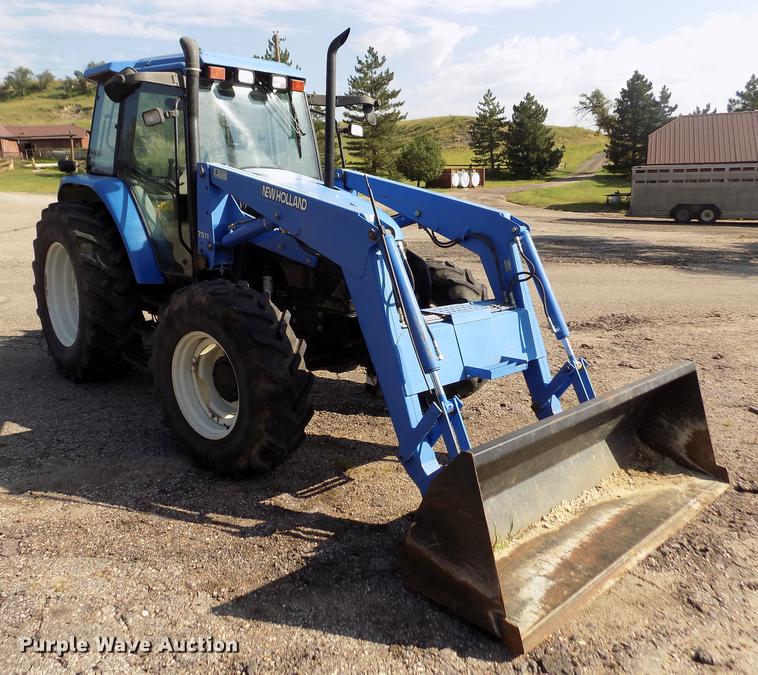 image for item DB9122 2002 New Holland TS100 MFWD tractor