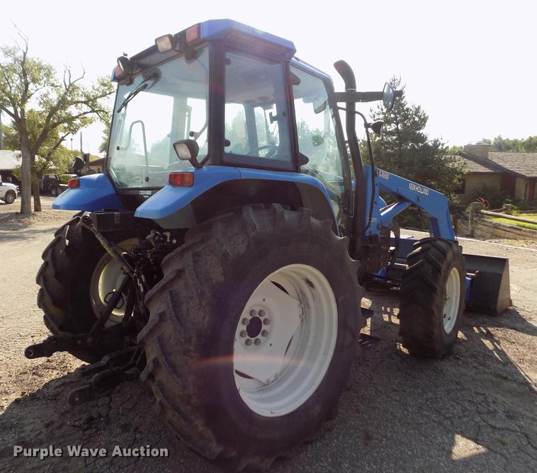 image for item DB9122 2002 New Holland TS100 MFWD tractor