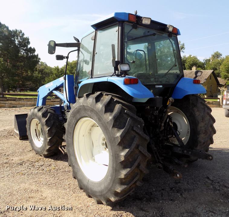 image for item DB9122 2002 New Holland TS100 MFWD tractor