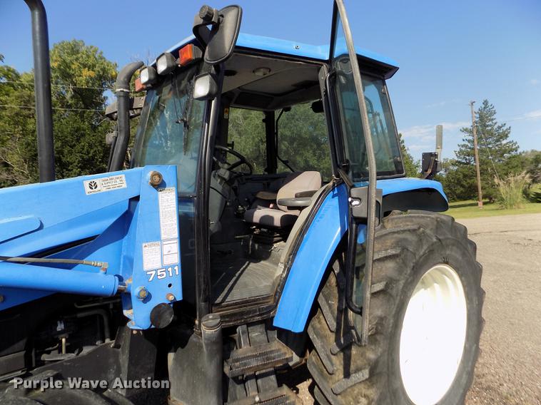 image for item DB9122 2002 New Holland TS100 MFWD tractor