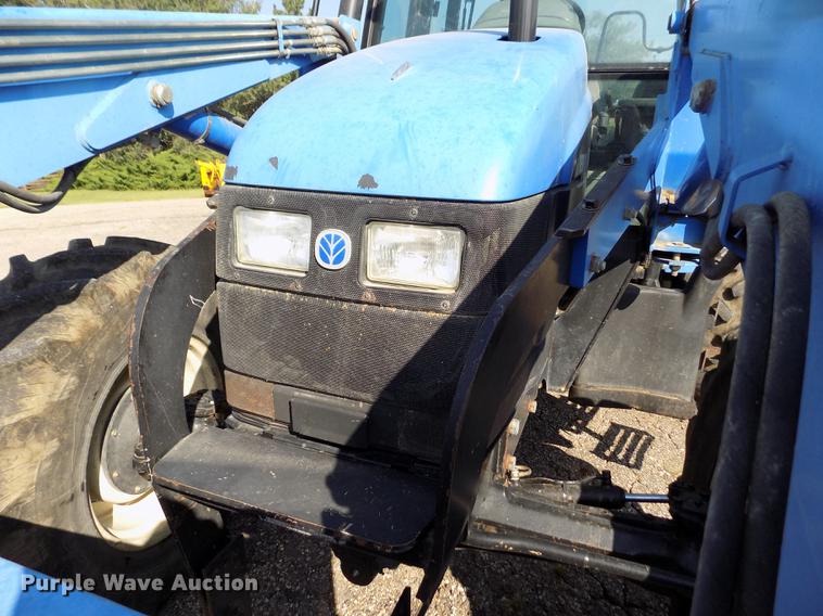 image for item DB9122 2002 New Holland TS100 MFWD tractor