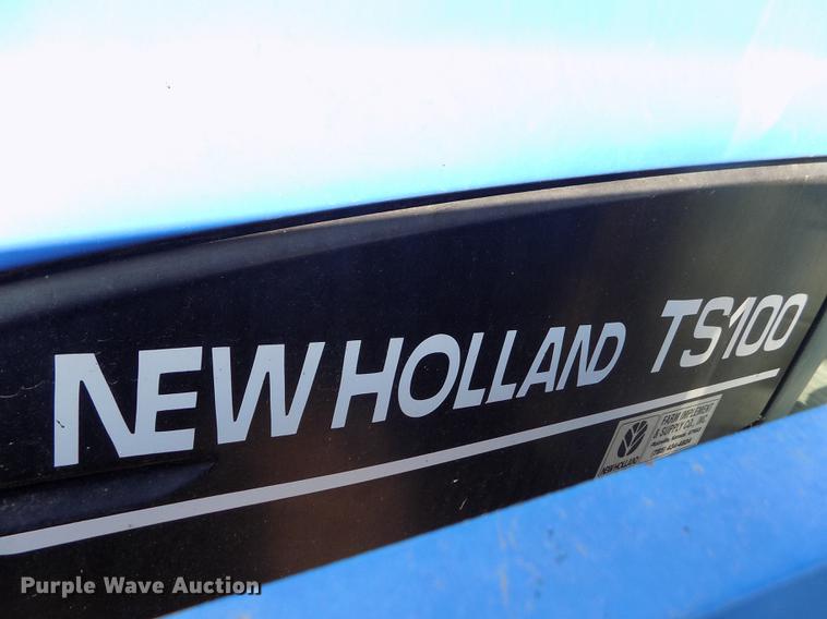 image for item DB9122 2002 New Holland TS100 MFWD tractor