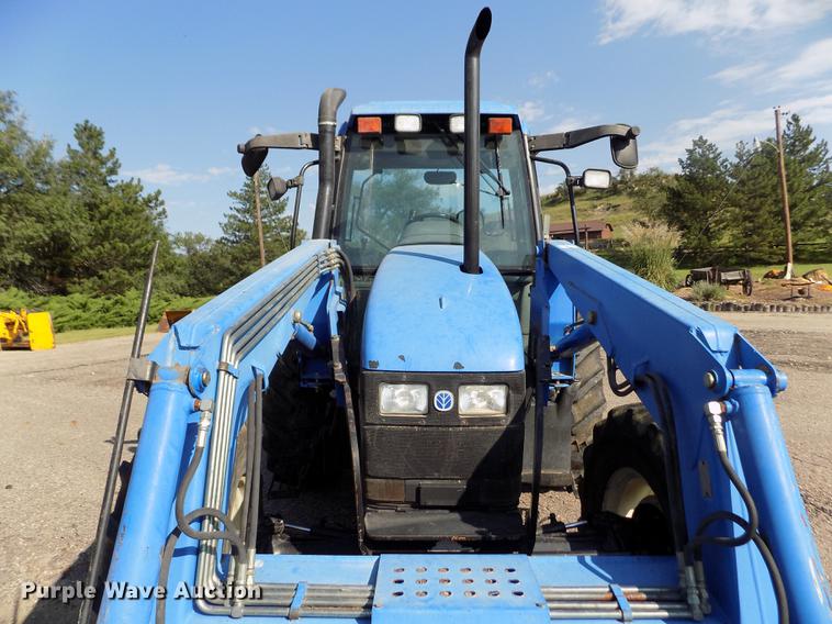 image for item DB9122 2002 New Holland TS100 MFWD tractor