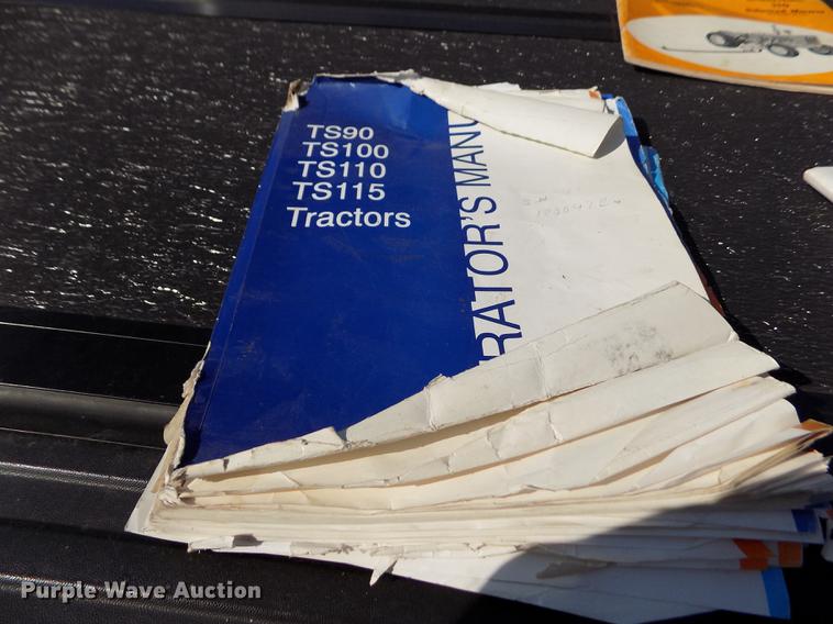 image for item DB9122 2002 New Holland TS100 MFWD tractor