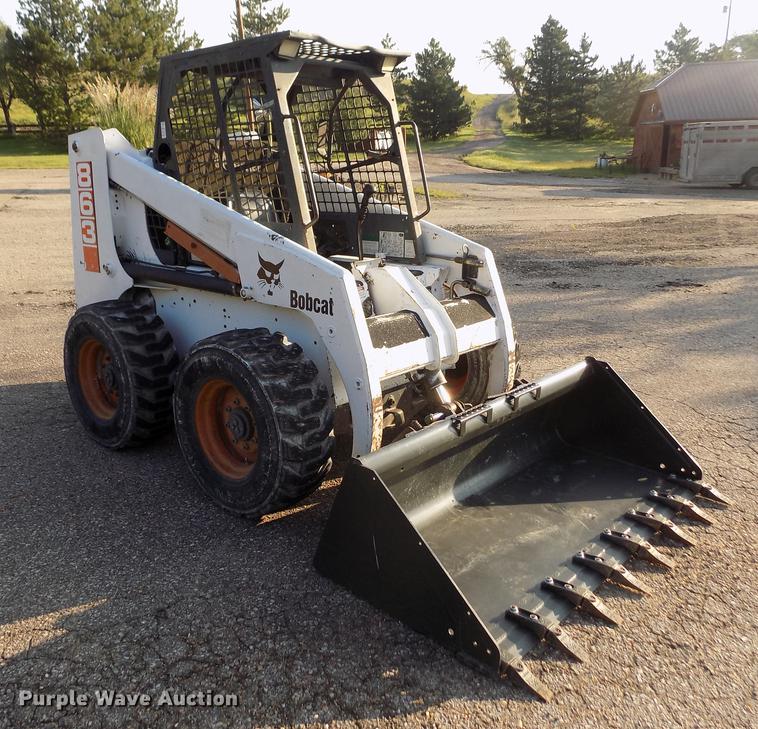 image for item DB9124 1997 Bobcat 863 skid steer