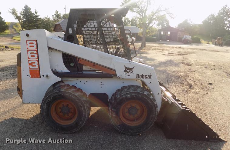 image for item DB9124 1997 Bobcat 863 skid steer
