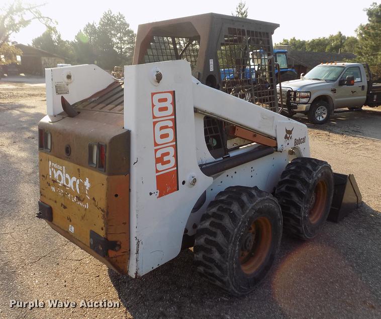 image for item DB9124 1997 Bobcat 863 skid steer