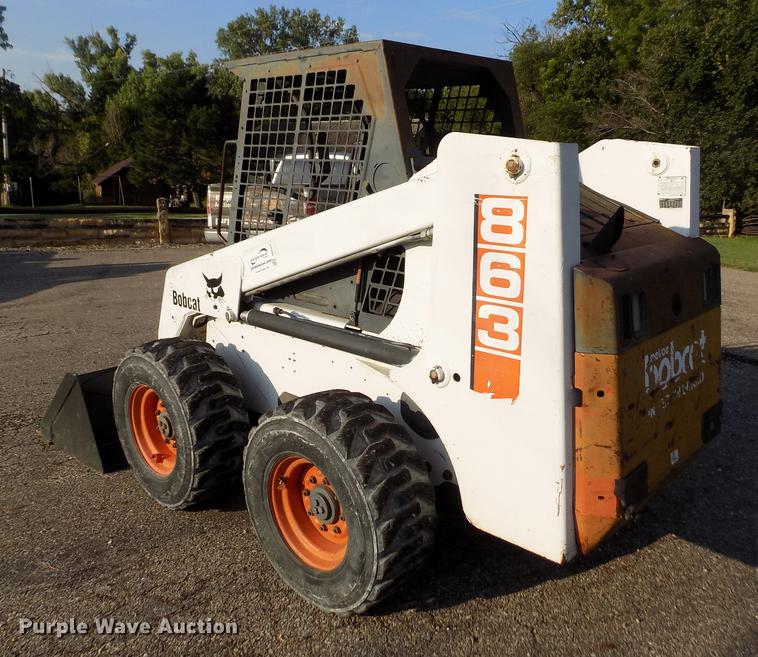 image for item DB9124 1997 Bobcat 863 skid steer