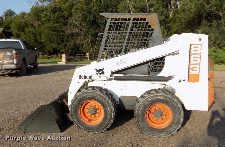 image for item DB9124 1997 Bobcat 863 skid steer