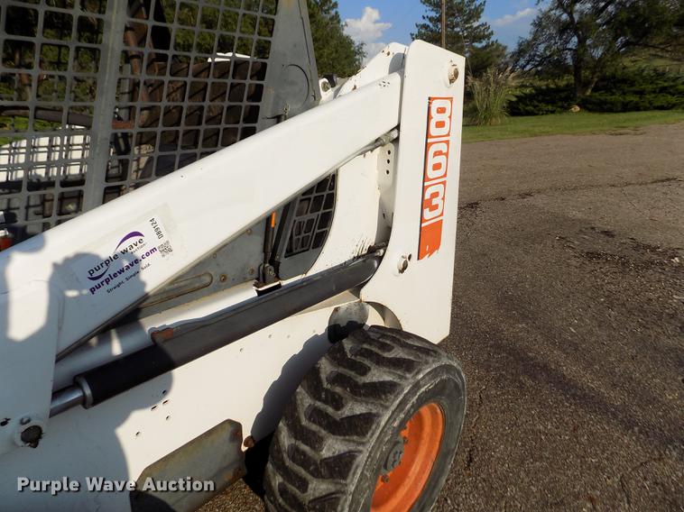 image for item DB9124 1997 Bobcat 863 skid steer