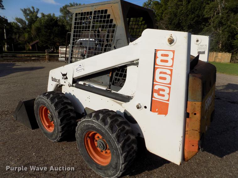 image for item DB9124 1997 Bobcat 863 skid steer