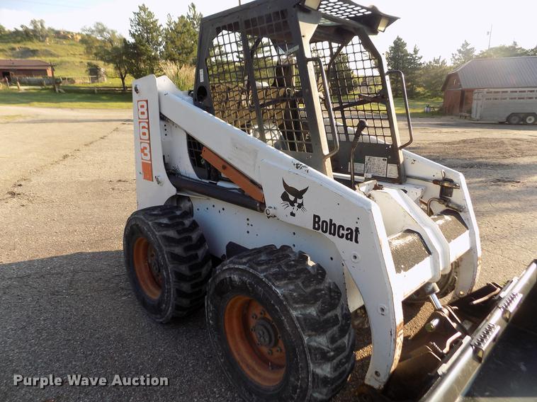 image for item DB9124 1997 Bobcat 863 skid steer