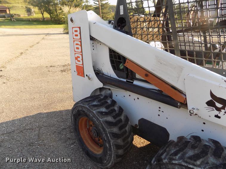 image for item DB9124 1997 Bobcat 863 skid steer